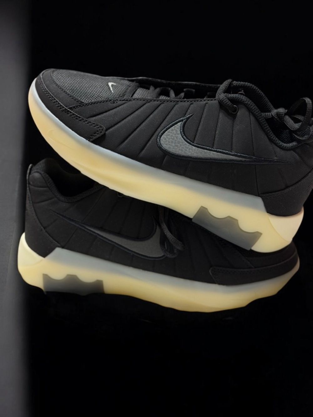 Nike LeBron Witness Black Basketball Shoes 5.5Y | Refurbished | Glow Sole | NEW